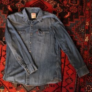 Levis Denim Western Shirt